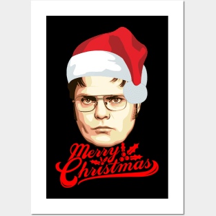 Dwight Schrute Christmas Posters and Art